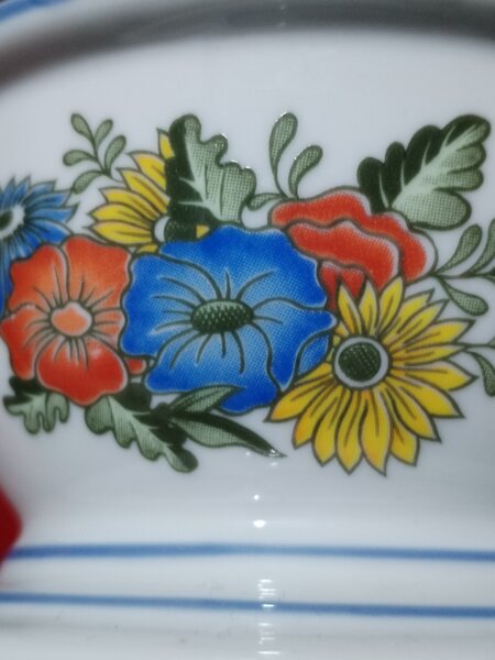 Rasnita de cafea franceza din portelan si lemn